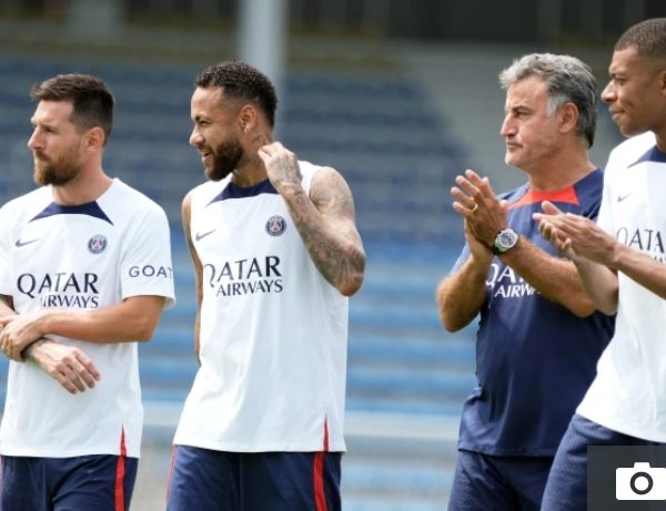 Messi, Mbappe and Neymar